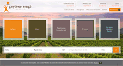 Desktop Screenshot of berge-immo.com